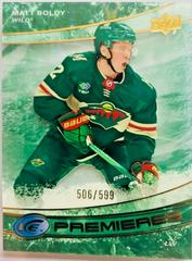 Matt Boldy [Green] #246 2022 Upper Deck Ice Hockey 166/599