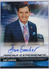 Dave Goucher #AE-DG 2024 Upper Deck Credentials Arena Experience Autograph (cabinet-NM)