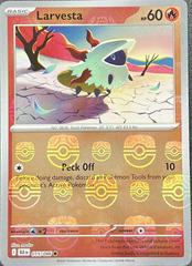 Larvesta (Master Ball Pattern) (15) Common Holofoil