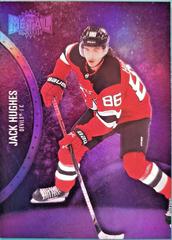 Jack Hughes [Purple Spectrum] #28 2021 Skybox Metal Universe
