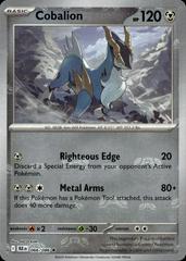Cobalion (Master Ball Pattern) (66) Rare Holofoil