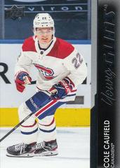 Cole Caufield young guns #201 (cabinet-NM)