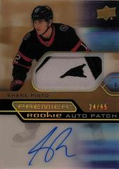 Shane pinto #ar-sp Premier rookie auto 25/65 (cabinet-NM)