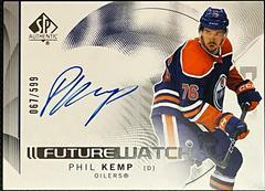 Phil Kemp [Horizontal Autograph] #115 [Rookie] 2024 SP Authentic 157/599 (cabinet)