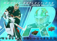 Jesper Wallstedt Rookie Reflections triple dimensions #rr-15  (cabinet)