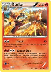 Blaziken #14 Pokemon Furious Fists (NM)