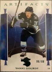 Yanni Gourde [Emerald] #49 2022 Upper Deck Artifacts (cabinet)