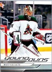 Matt Villalta #217 2024-25 Upper Deck Series 1 Young Guns