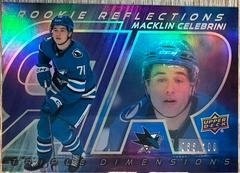 Macklin Celebrini rookie reflections #RR-24 74/100 (cabinet-NM)