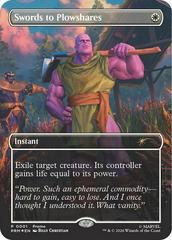 Swords To Plowshares #1 Magic Promo (Cabinet-NM)