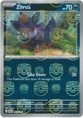 Zorua (Master Ball Pattern) (61) Common Holofoil