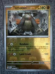 Terrakion (Master Ball Pattern) (54) Rare Holofoil