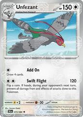Unfezant (Master Ball Pattern) (73) Uncommon Holofoil