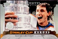 Wayne Gretzky #ESC-WG 2025 Upper Deck Black Diamond Exquisite Collection Stanley Cup Heroes (cabinet)