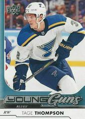 Tage Thompson Young guns #228 (cabinet-NM)