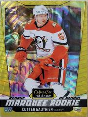 Cutter Gauthier marquee rookie #201 neon yellow surge(cabinet-NM)