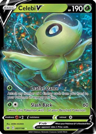 Celebi V (7)/198 Ultra Rare Holofoil