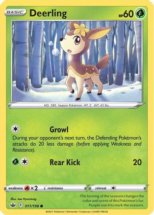 Deerling (11)/198 Common Reverse Holofoil