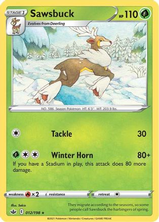 Sawsbuck (12)/198 Rare