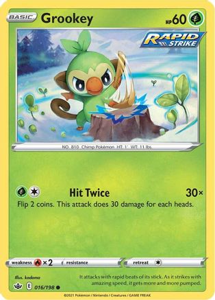 Grookey (16)/198 Common
