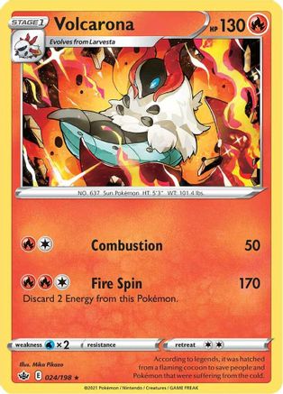 Volcarona (24)/198 Rare