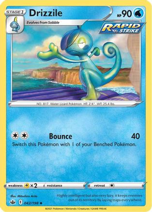 Drizzile (42)/198 Uncommon Reverse Holofoil
