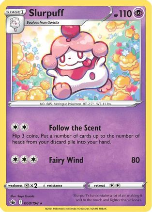 Slurpuff (68)/198 Rare