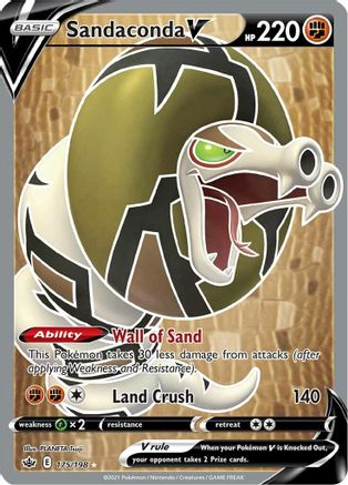 Sandaconda V (Full Art) (175)/198 Ultra Rare Holofoil