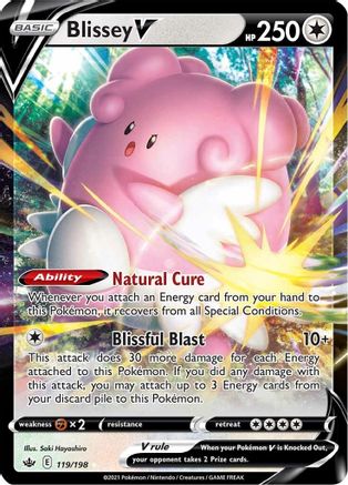 Blissey V (119)/198 Ultra Rare Holofoil