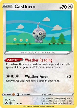 Castform (121)/198 Common