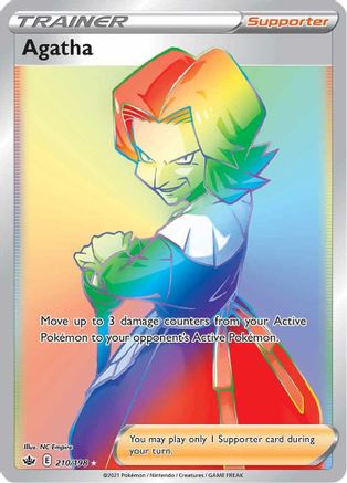 Agatha (Secret) (210)/198 Secret Rare Holofoil