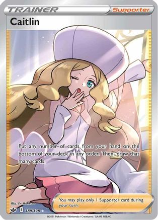 Caitlin (Full Art) (189)/198 Ultra Rare Holofoil