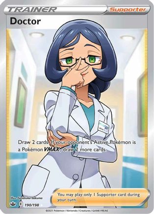 Doctor (Full Art) (190)/198 Ultra Rare Holofoil