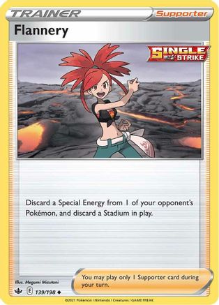 Flannery (139)/198 Uncommon Reverse Holofoil