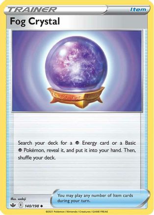Fog Crystal (140)/198 Uncommon Reverse Holofoil