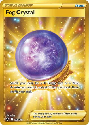 Fog Crystal (Secret) (227)/198 Secret Rare Holofoil