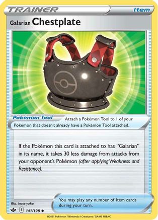 Galarian Chestplate (141)/198 Uncommon