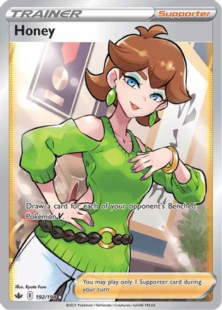 Honey (Full Art) (192)/198 Ultra Rare Holofoil