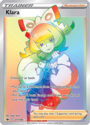 Klara (Secret) (217)/198 Secret Rare Holofoil