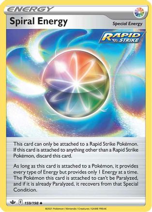 Spiral Energy (159)/198 Uncommon Reverse Holofoil