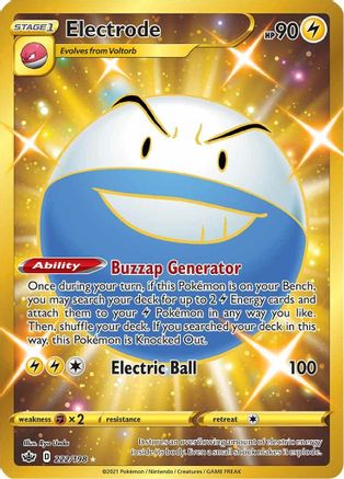 Electrode (Secret) (222)/198 Secret Rare Holofoil