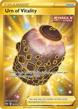 Urn of Vitality (Secret) (229)/198 Secret Rare Holofoil