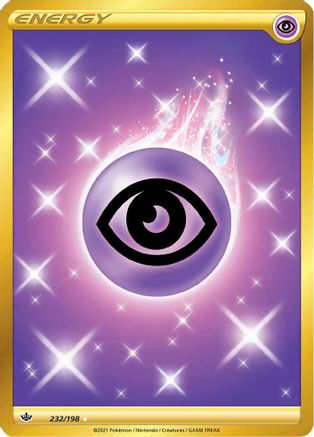 Psychic Energy (Secret) (232)/198 Secret Rare Holofoil