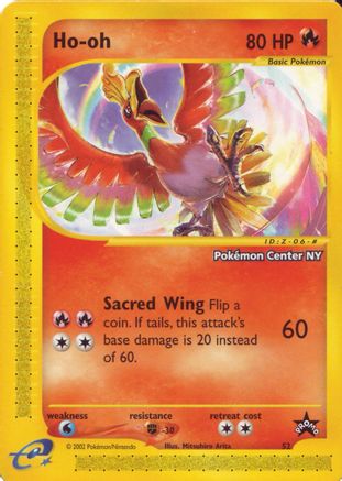 Ho-oh [Pokemon Center NY] (52) Promo