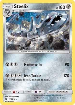 Steelix - 125/214 (Cosmos Holo) (125) Promo Holofoil