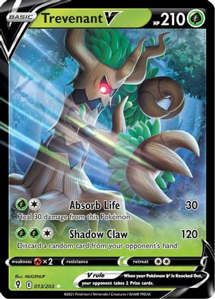 Trevenant V (13)/203 Ultra Rare Holofoil