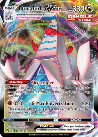 Duraludon VMAX (123)/203 Ultra Rare Holofoil