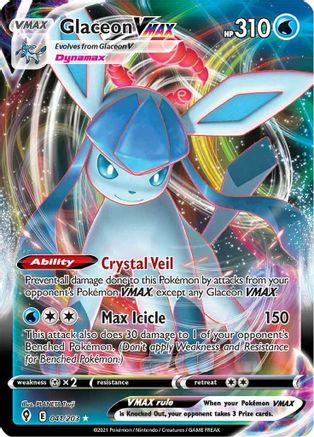 Glaceon VMAX (41)/203 Ultra Rare Holofoil