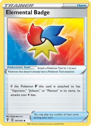 Elemental Badge (147)/203 Uncommon