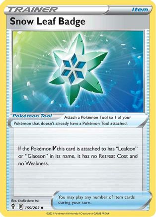 Snow Leaf Badge (159)/203 Uncommon